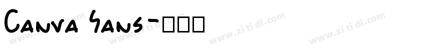 Canva Sans字体转换